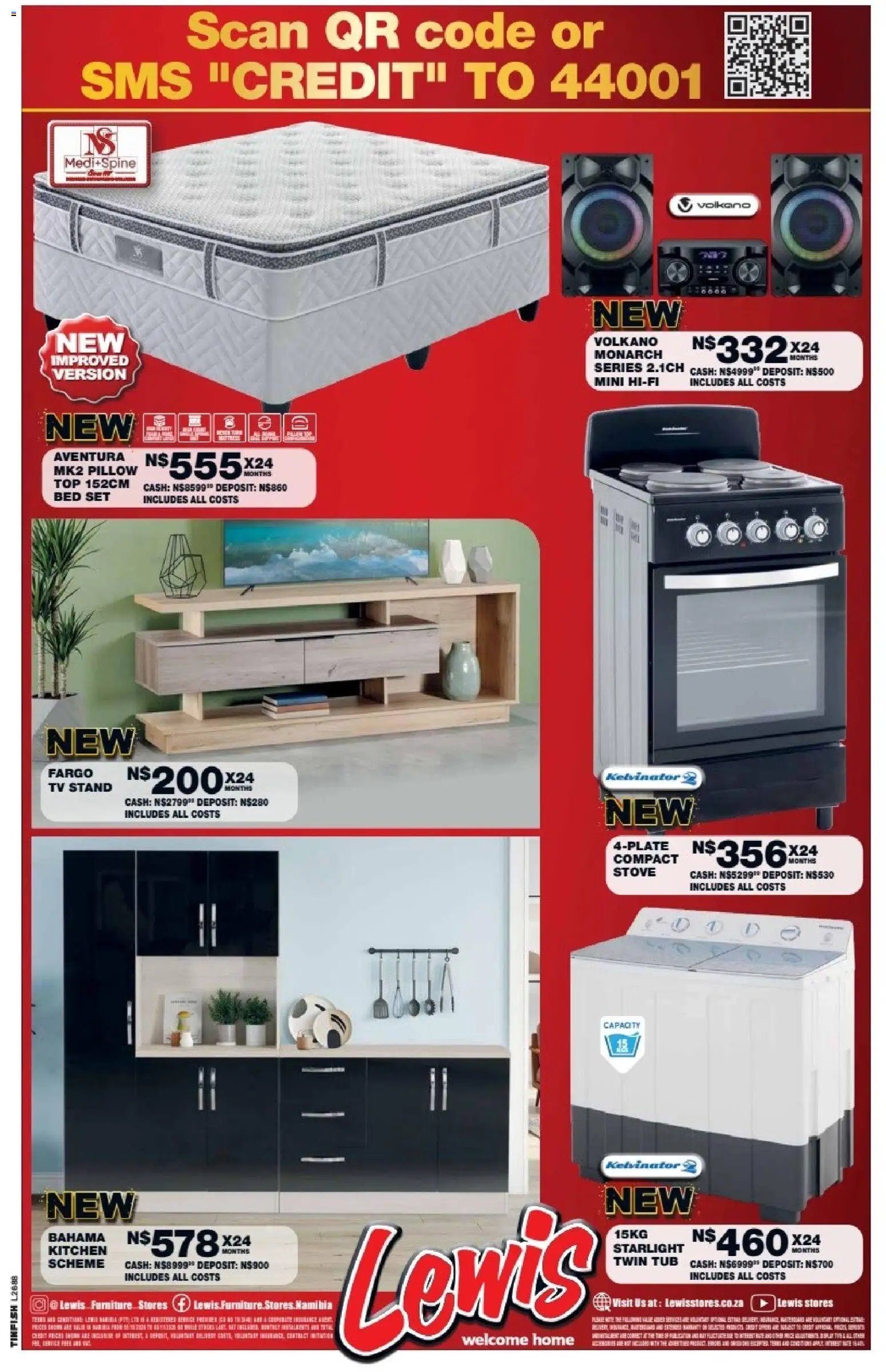 Lewis Stores Namibia Brochure