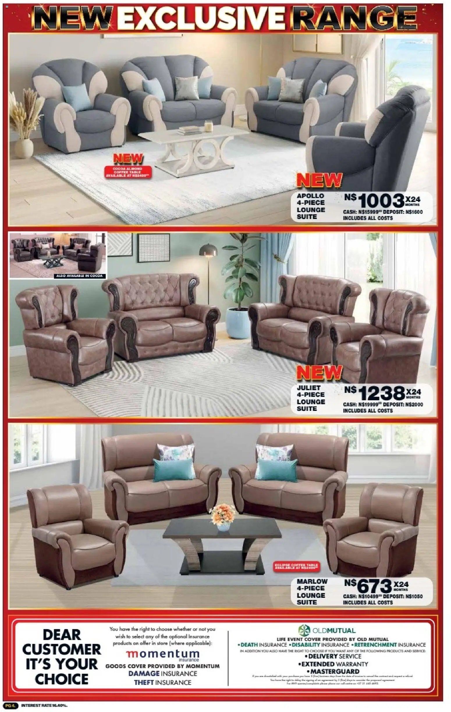 Lewis Stores Namibia Brochure