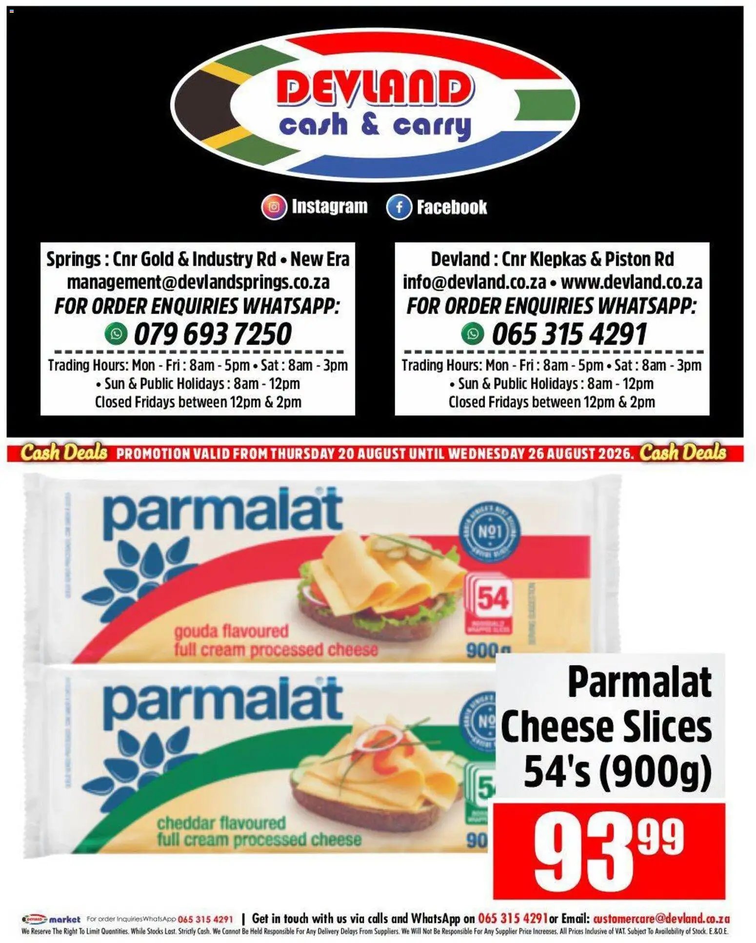 Devland Cash Deals