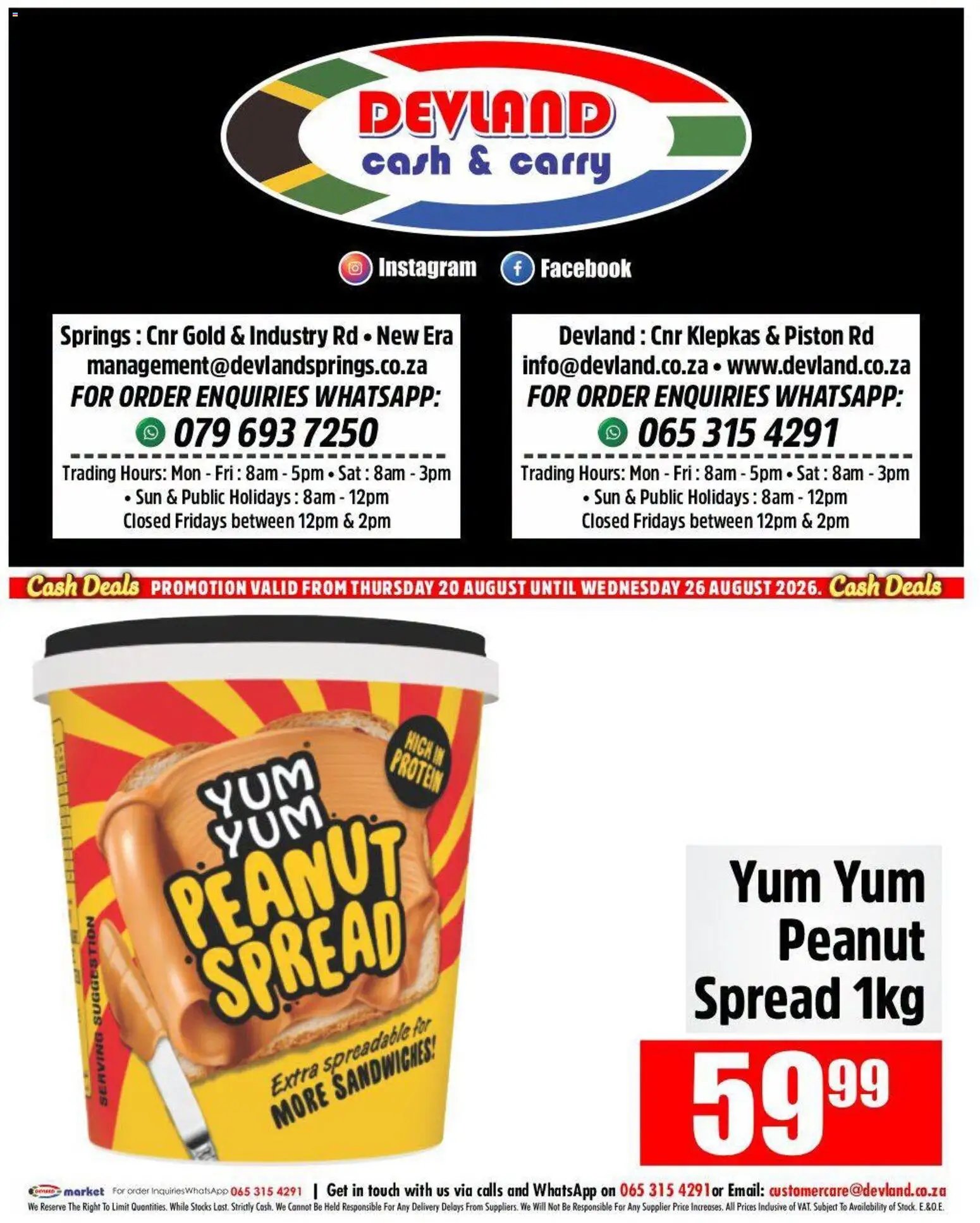 Devland Cash Deals