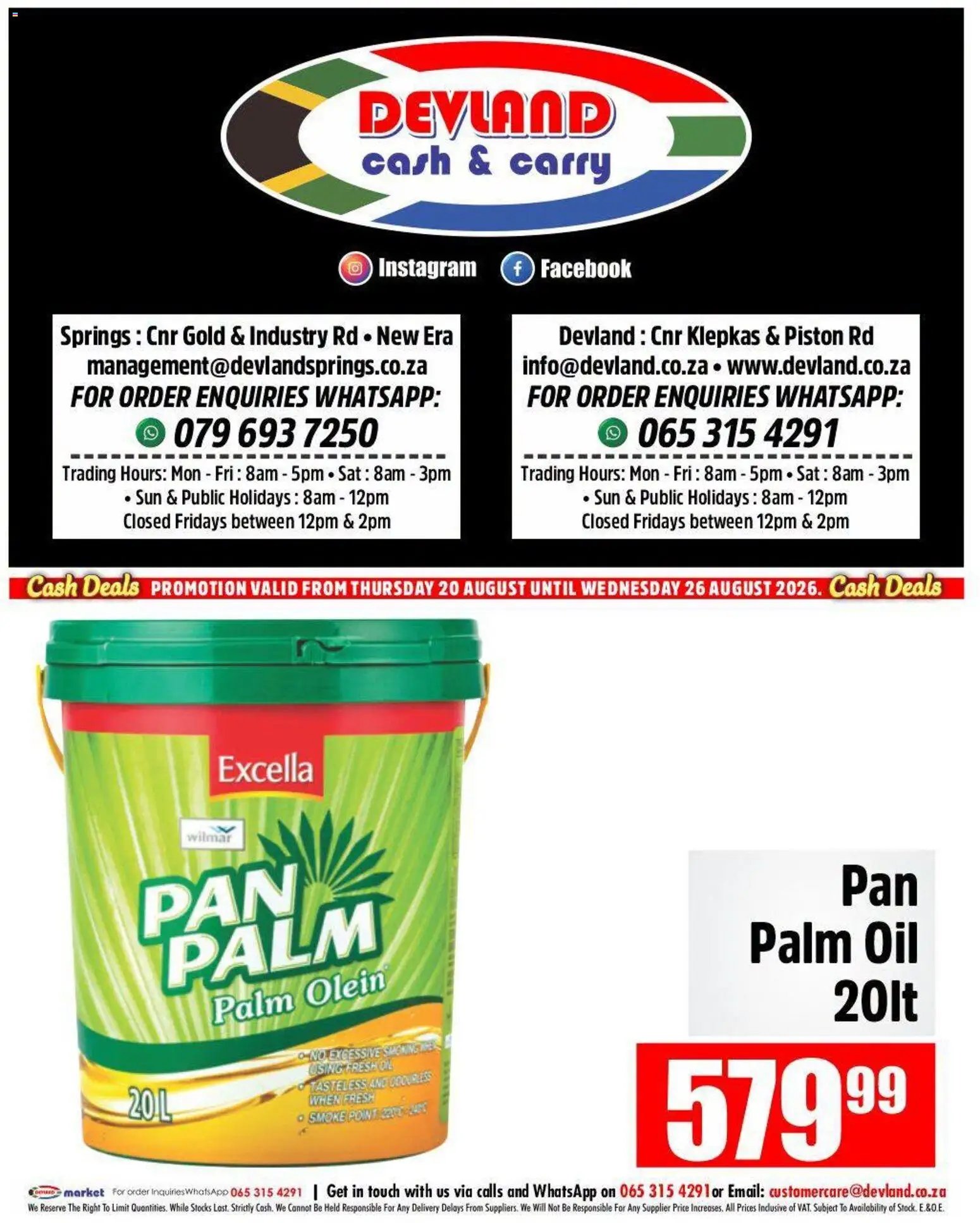 Devland Cash Deals