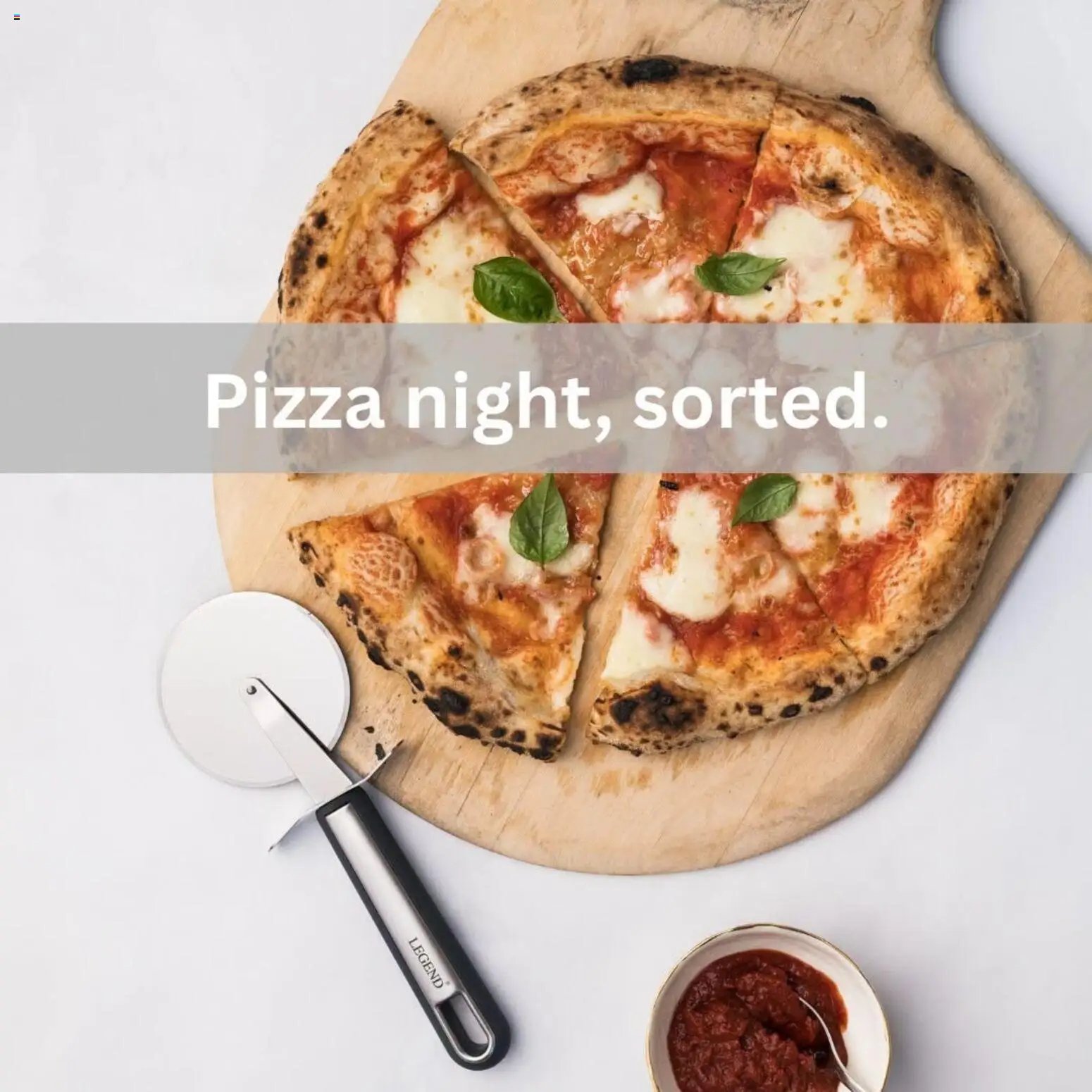 Crazy Plastics Pizza night essentials