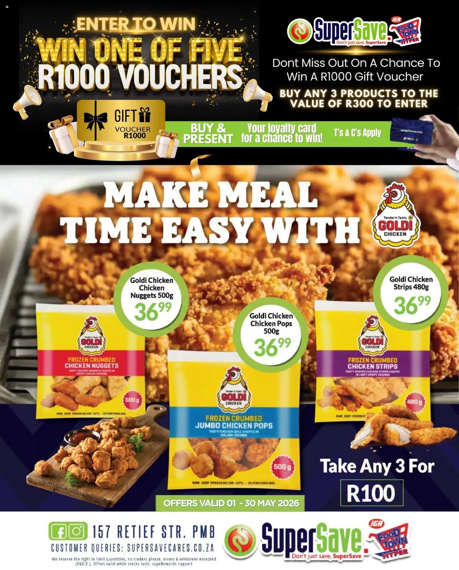 Super Save Goldi Chicken Deals