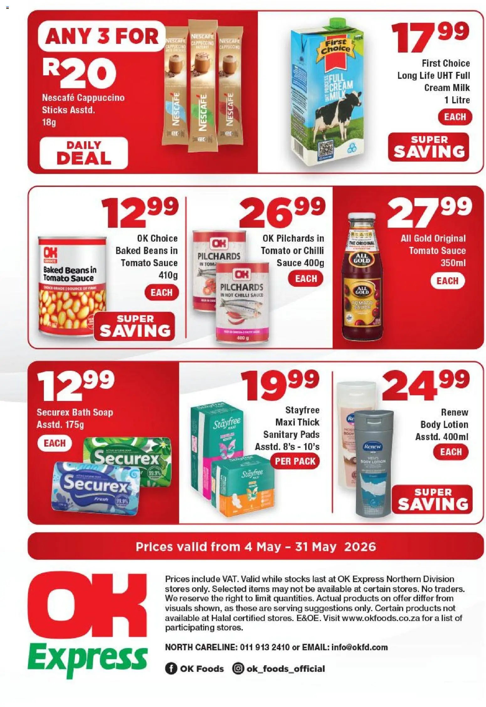 OK Foods - Gauteng - OK Express (2026-05-04 - 2026-05-31) | 4