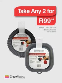 Crazy Plastics Air fryer liners
