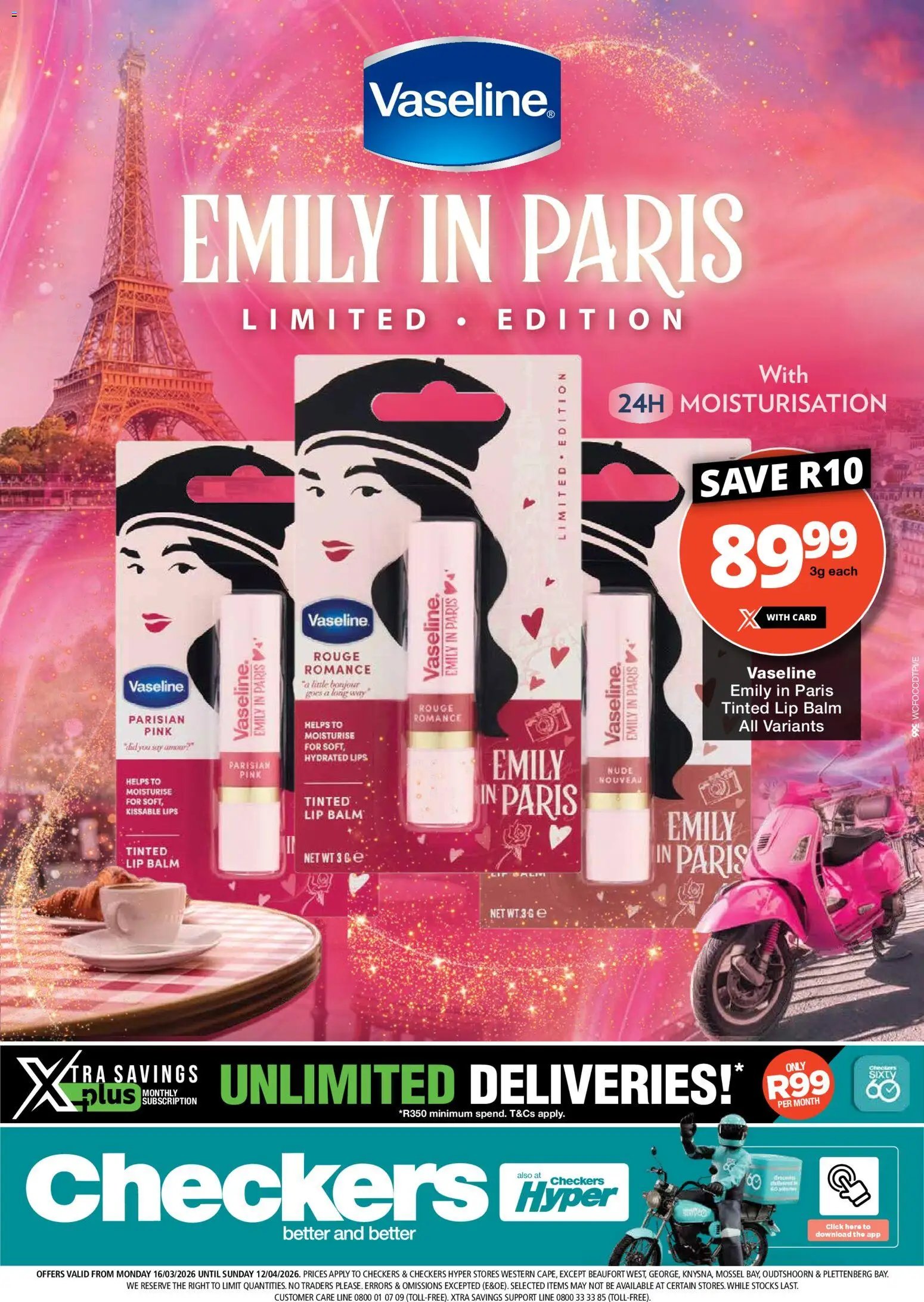 Checkers - Western Cape - Vaseline Promotion (2026-03-16 - 2026-04-12) | 1