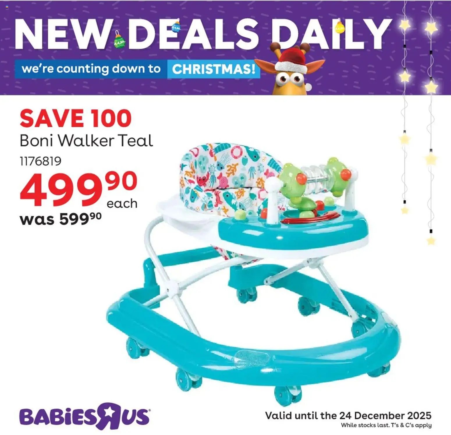 Babies R Us Day 8 of Christmas Deals (2025-12-17 - 2025-12-24) | 8