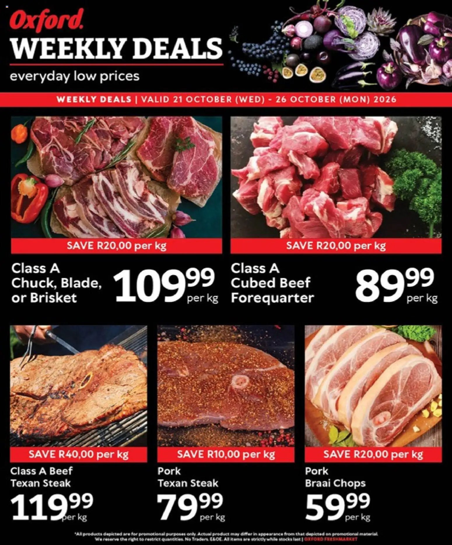 Oxford Freshmarket Specials