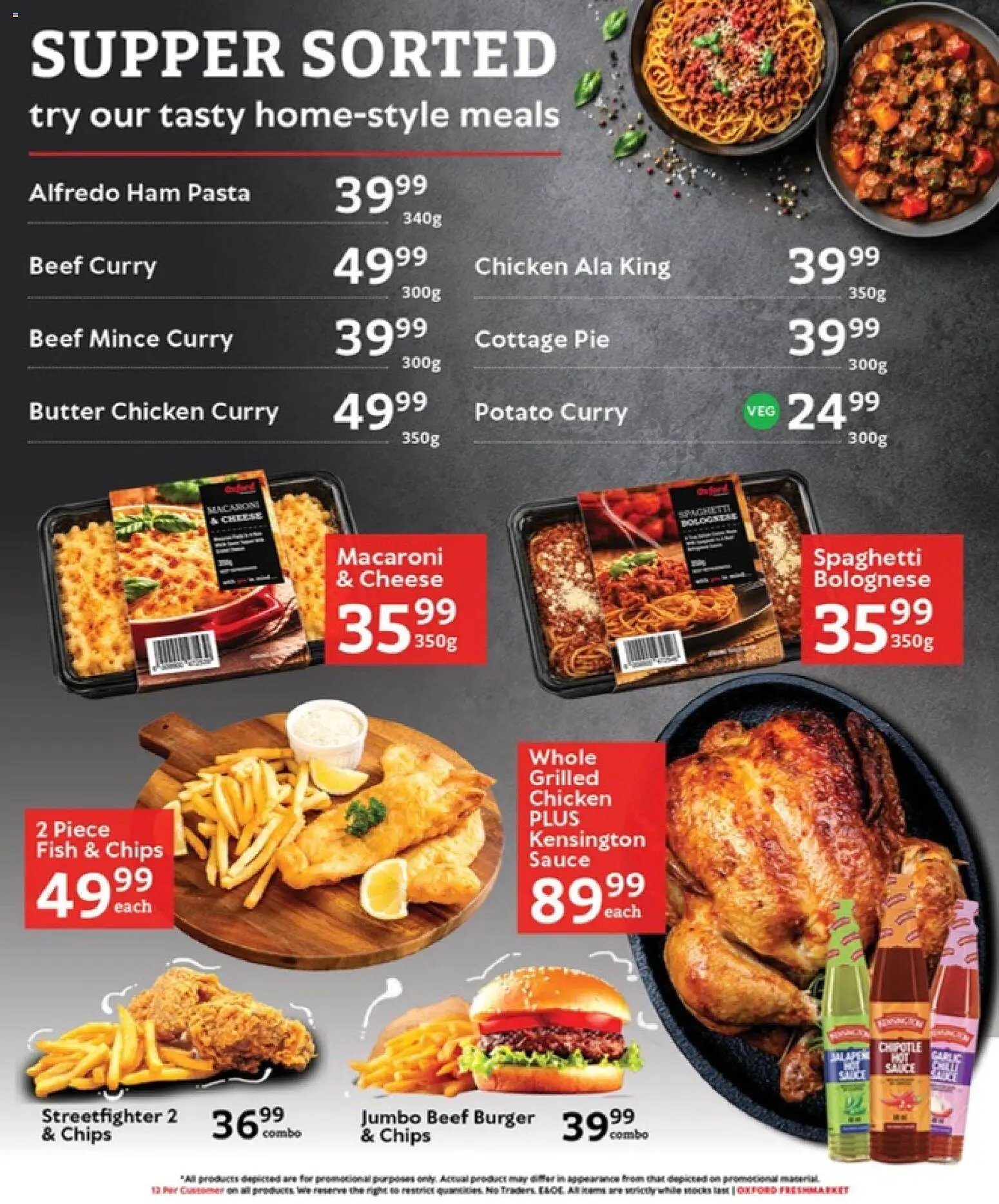 Oxford Freshmarket Specials