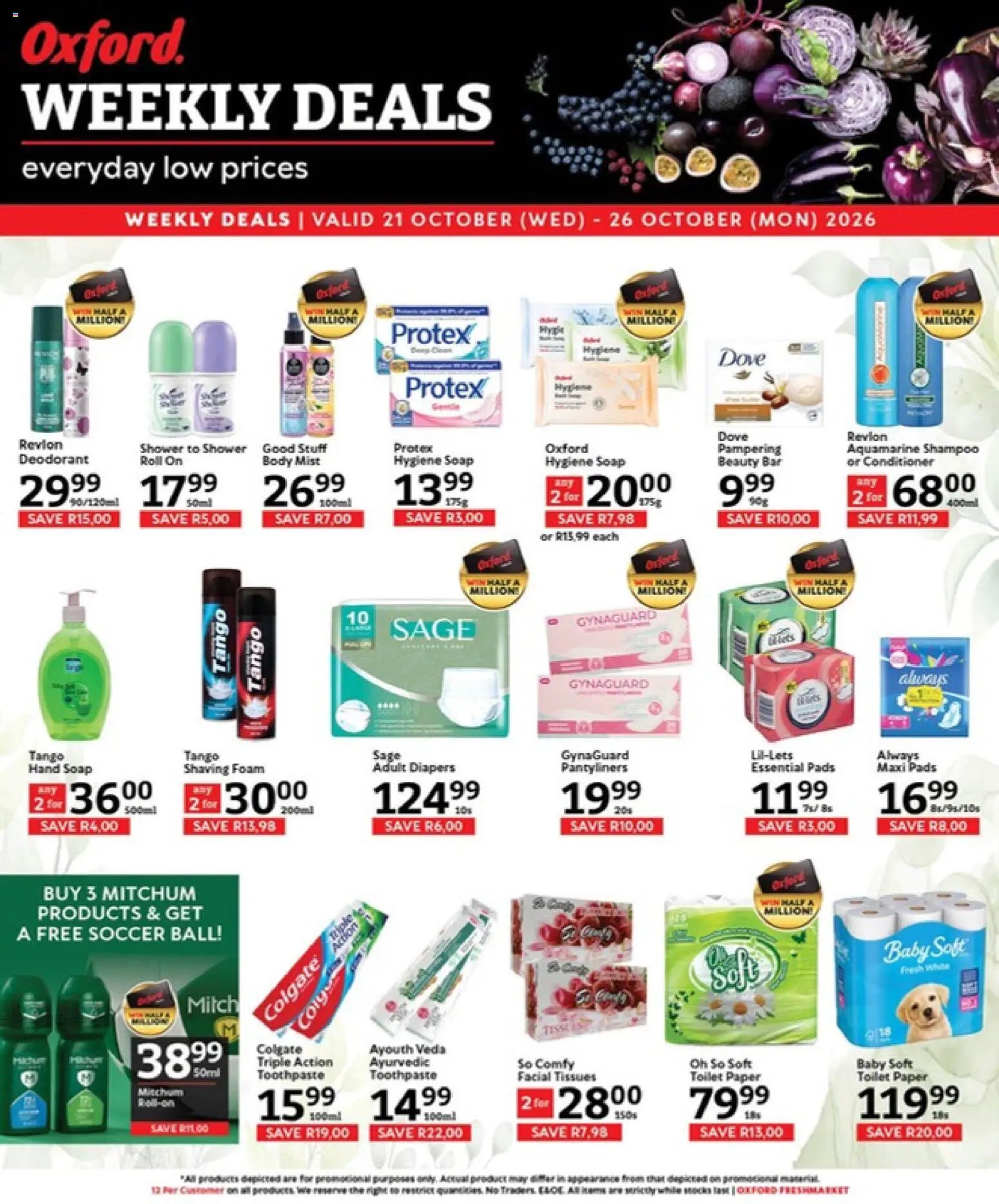 Oxford Freshmarket Specials