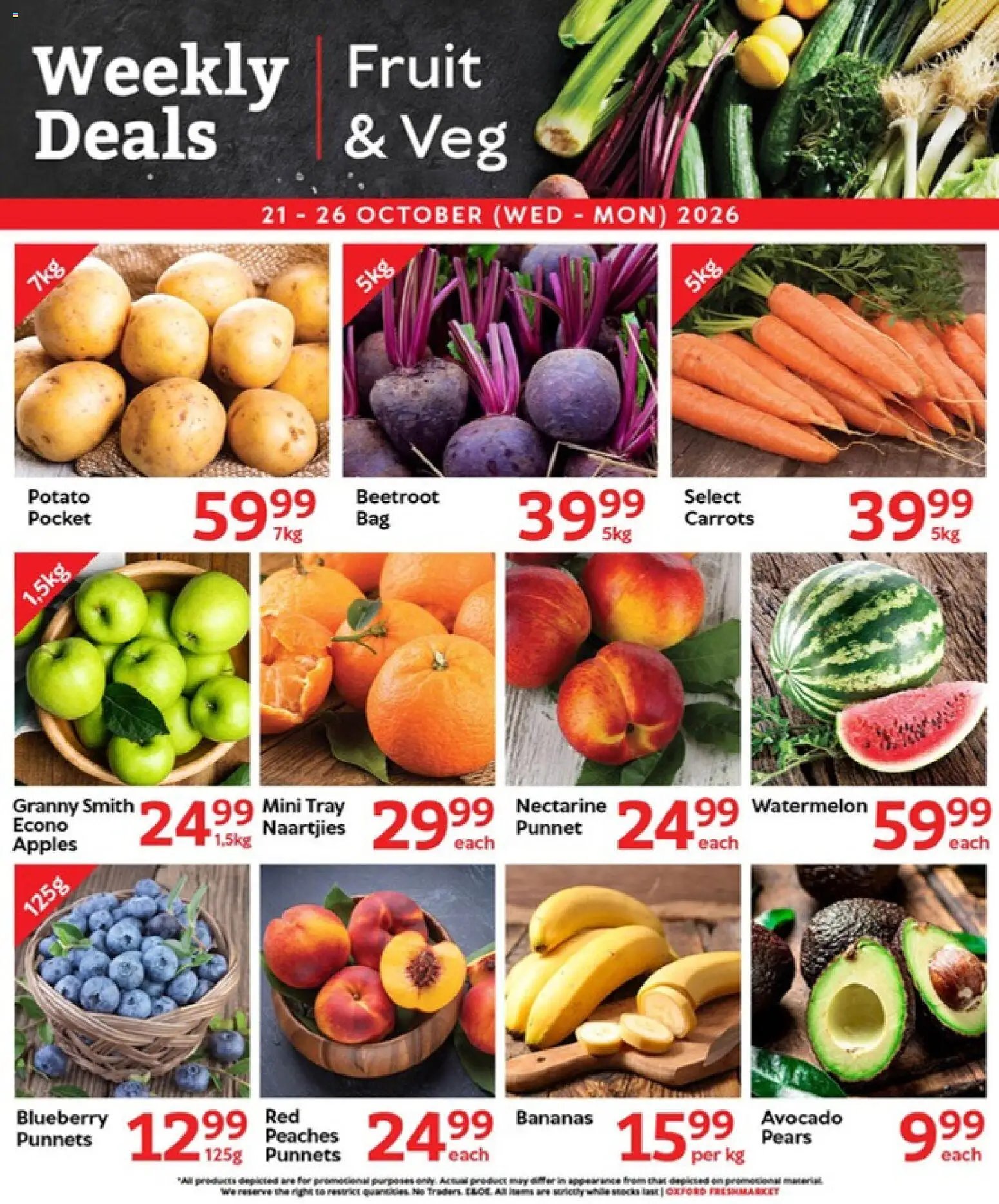 Oxford Freshmarket Specials