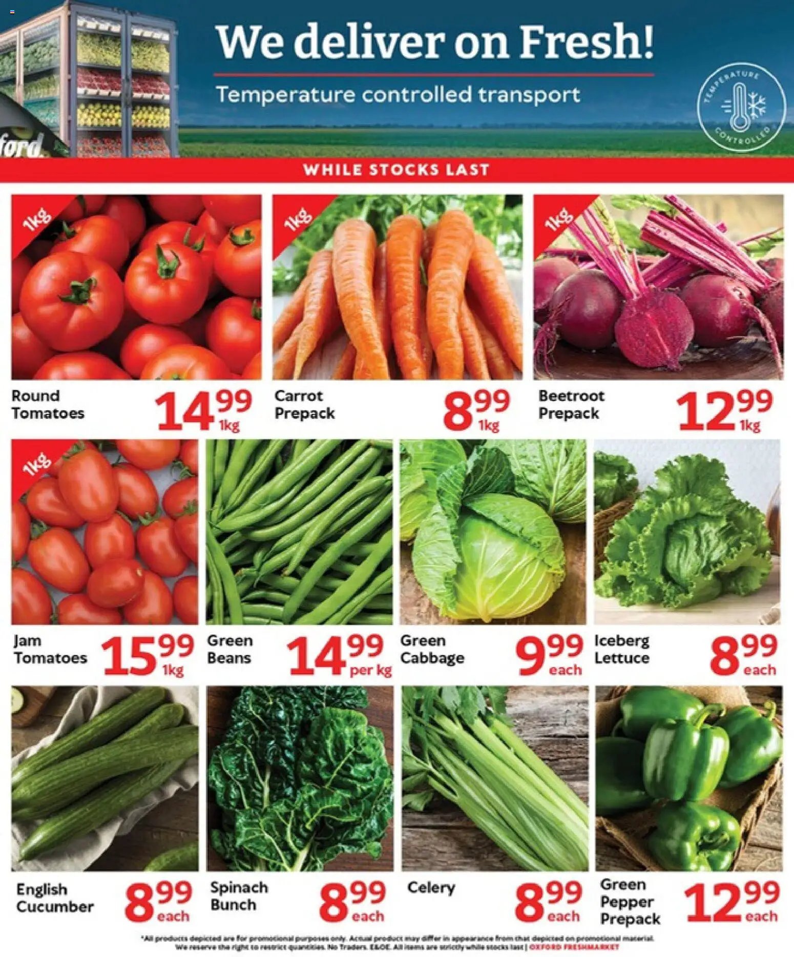 Oxford Freshmarket Specials