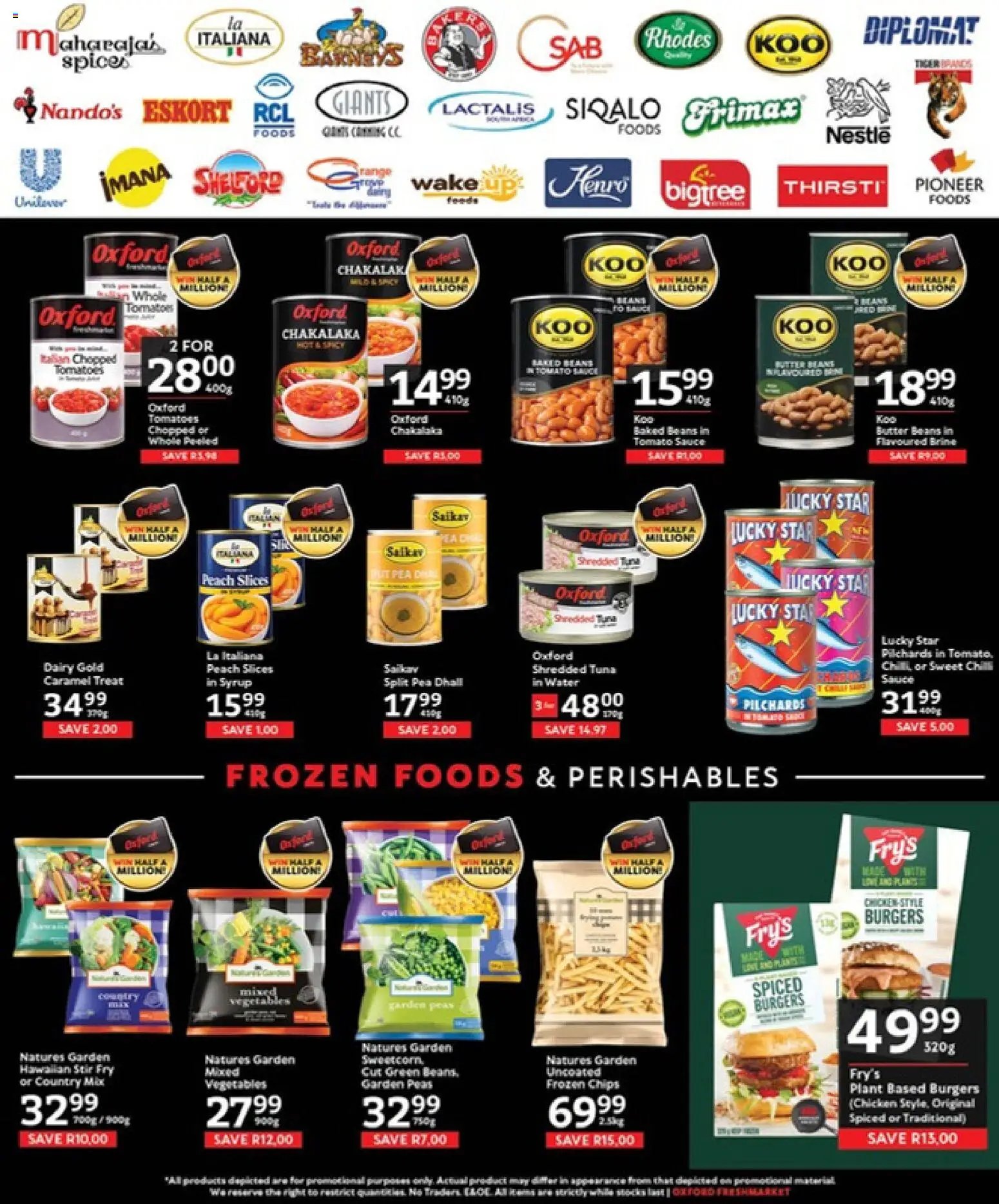 Oxford Freshmarket Specials