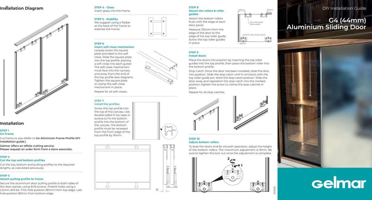 Gelmar G4 Sliding Door