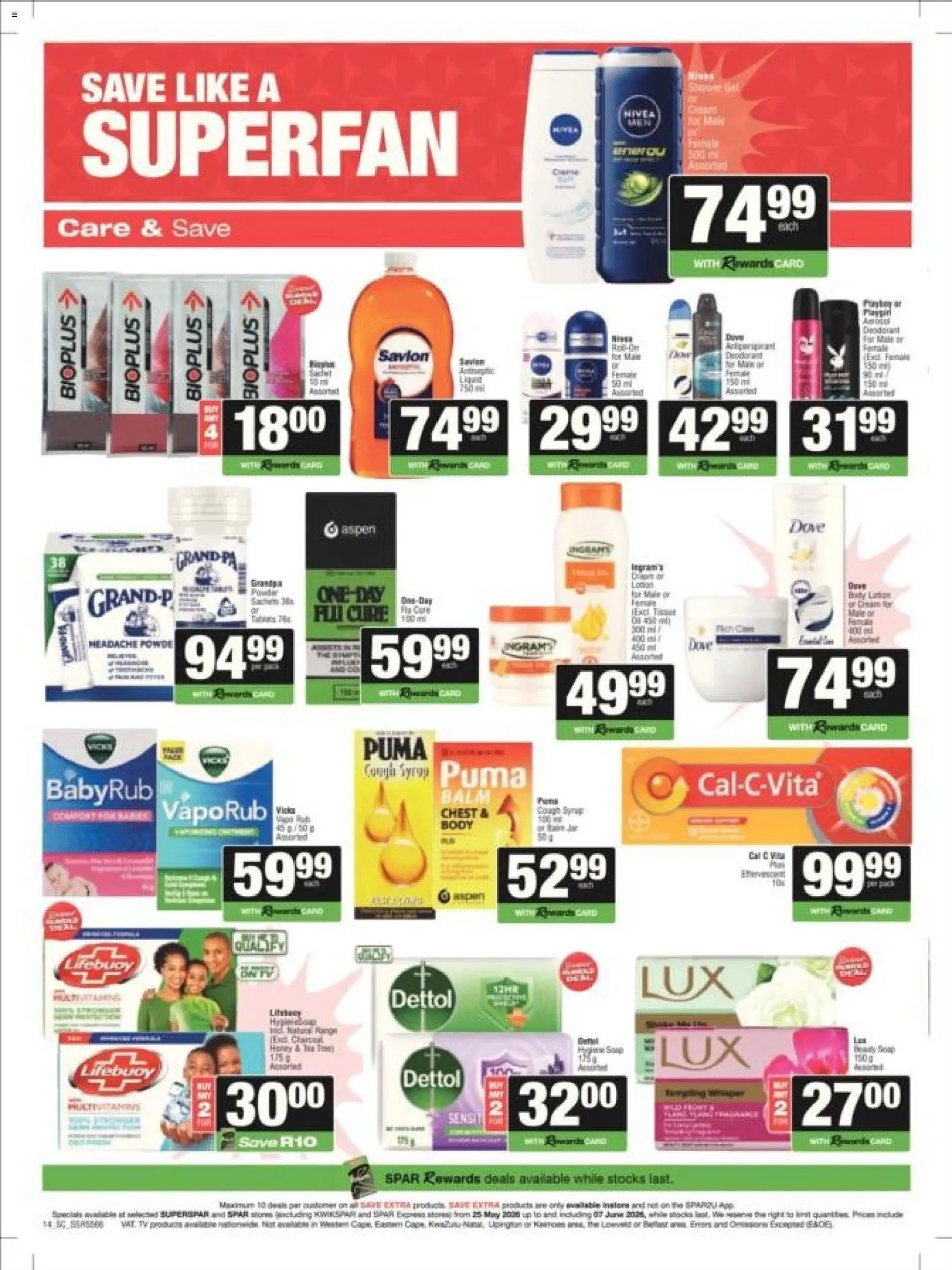 Spar Gauteng - Weekly Specials