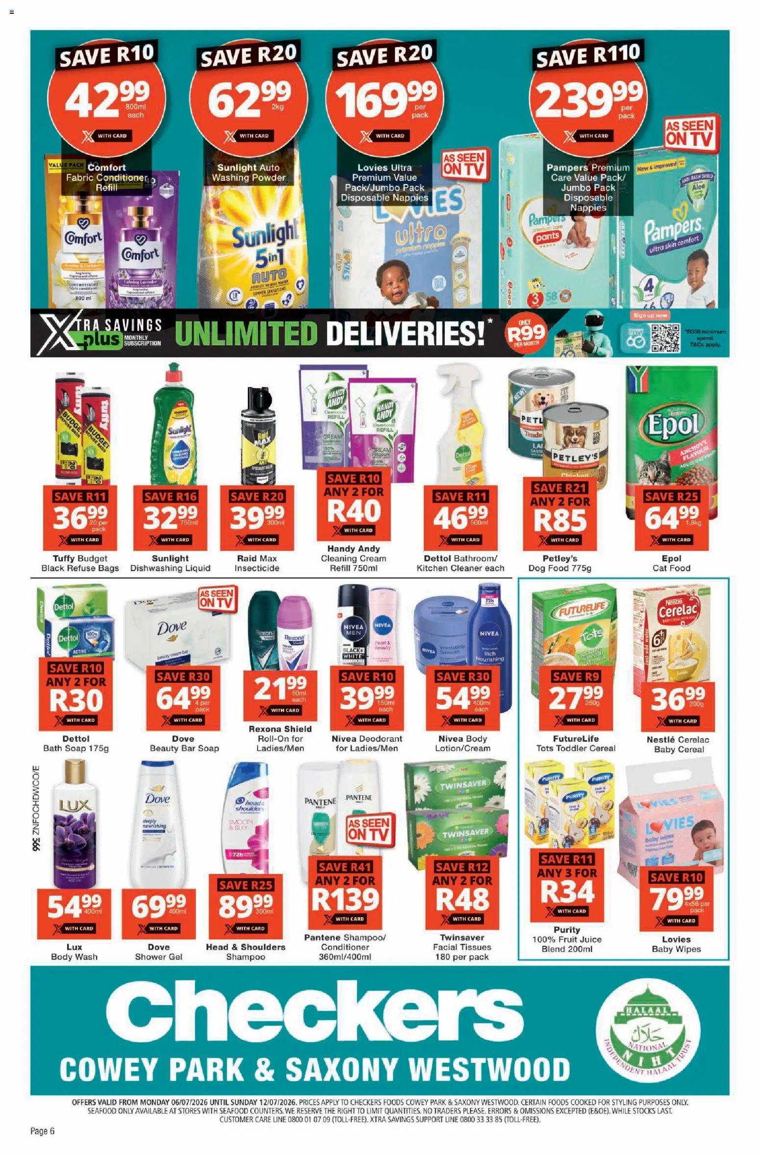 Checkers - Kwazulu Natal - Foods July Mid-Month Promotion