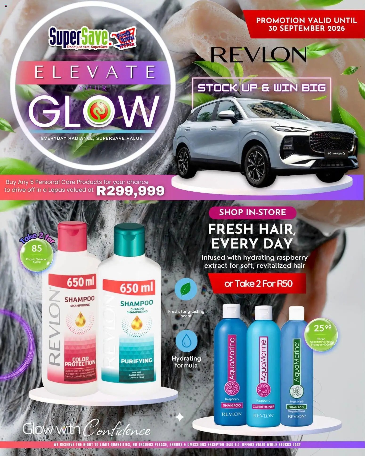 Super Save Elevate Your Glow - Shampoo & Deodorant