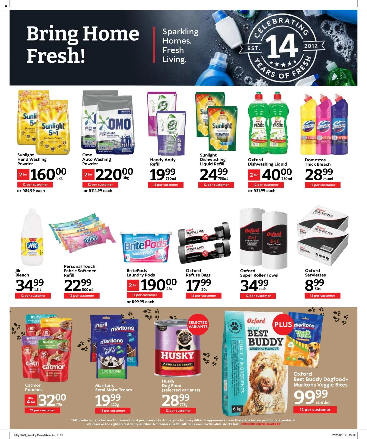 Oxford Freshmarket Specials (2026-05-20 - 2026-05-25) | 15