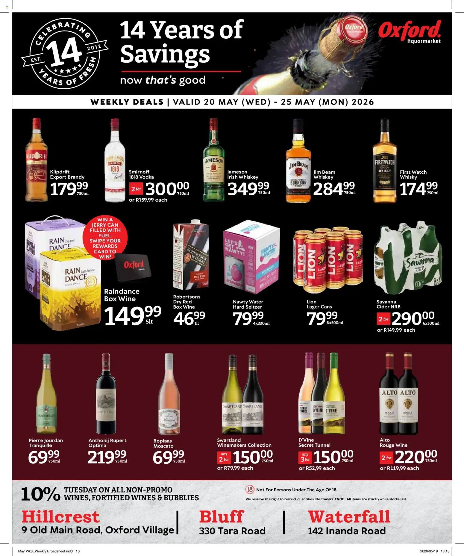 Oxford Freshmarket Specials (2026-05-20 - 2026-05-25) | 16