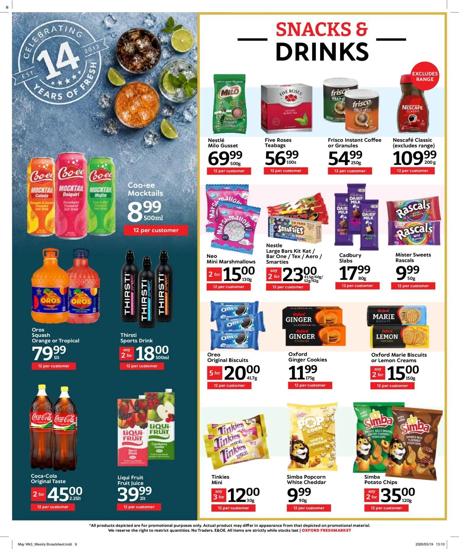 Oxford Freshmarket Specials (2026-05-20 - 2026-05-25) | 9