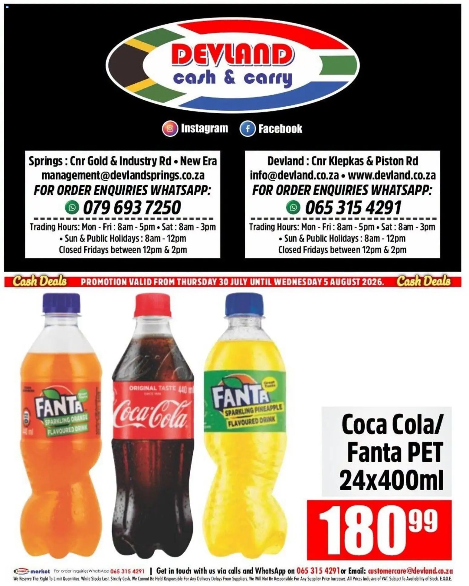 Devland Cash Deals