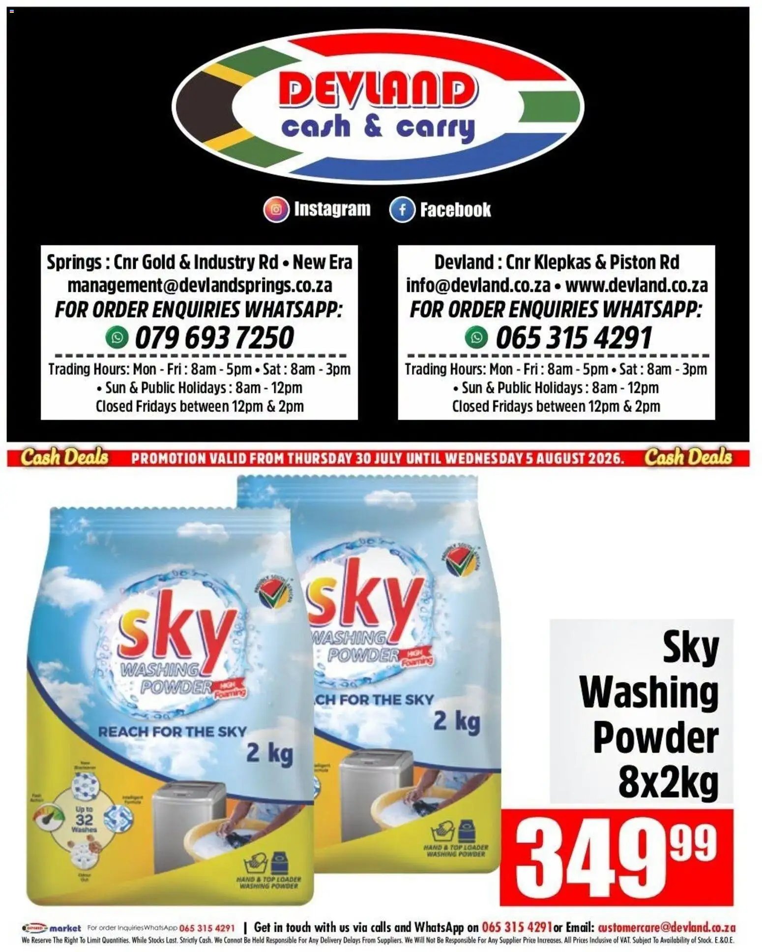 Devland Cash Deals