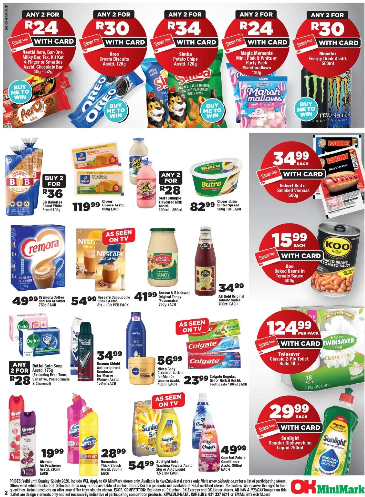 OK Foods - Kwazulu Natal - OK MiniMark