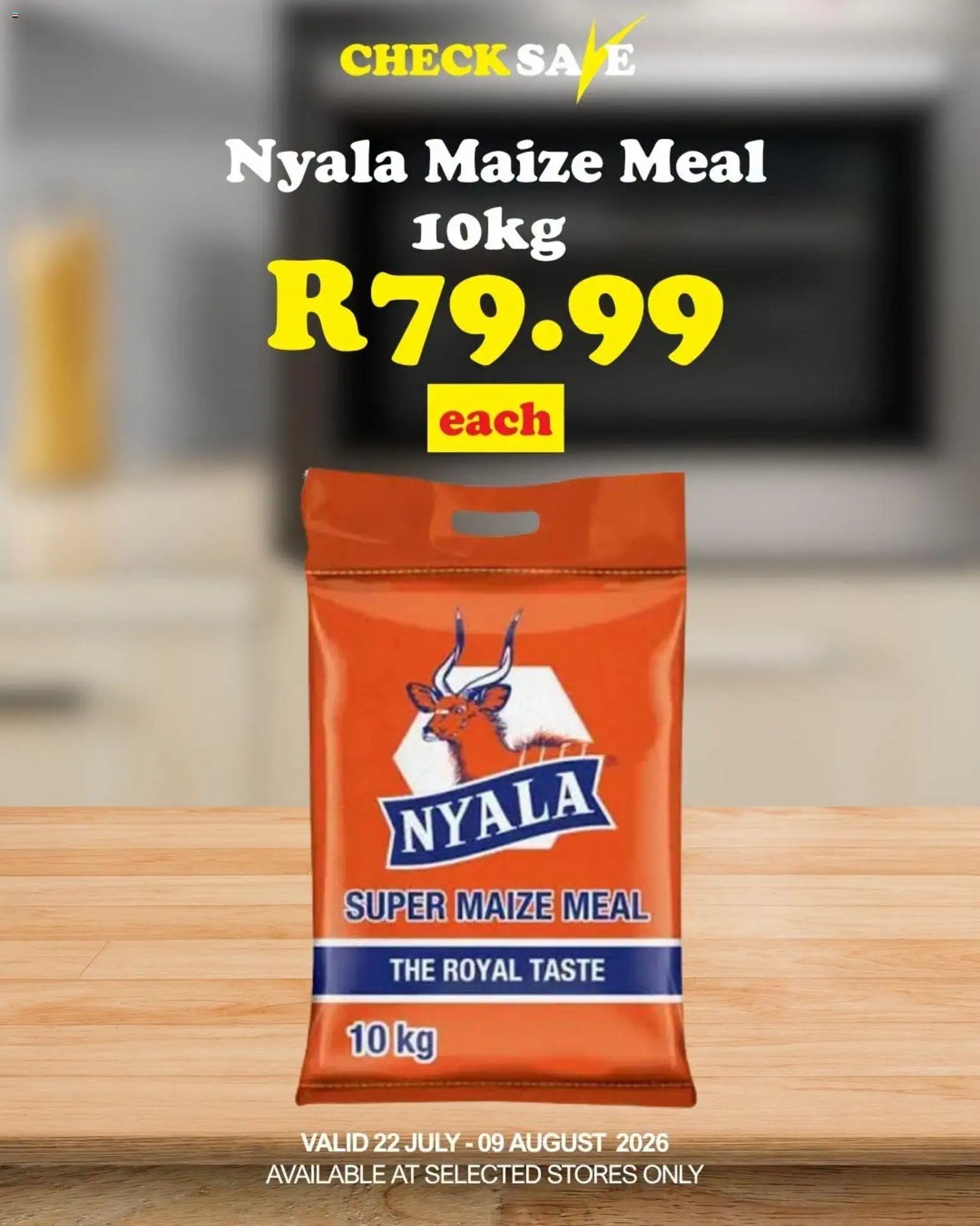 Check Save Grocery essentials