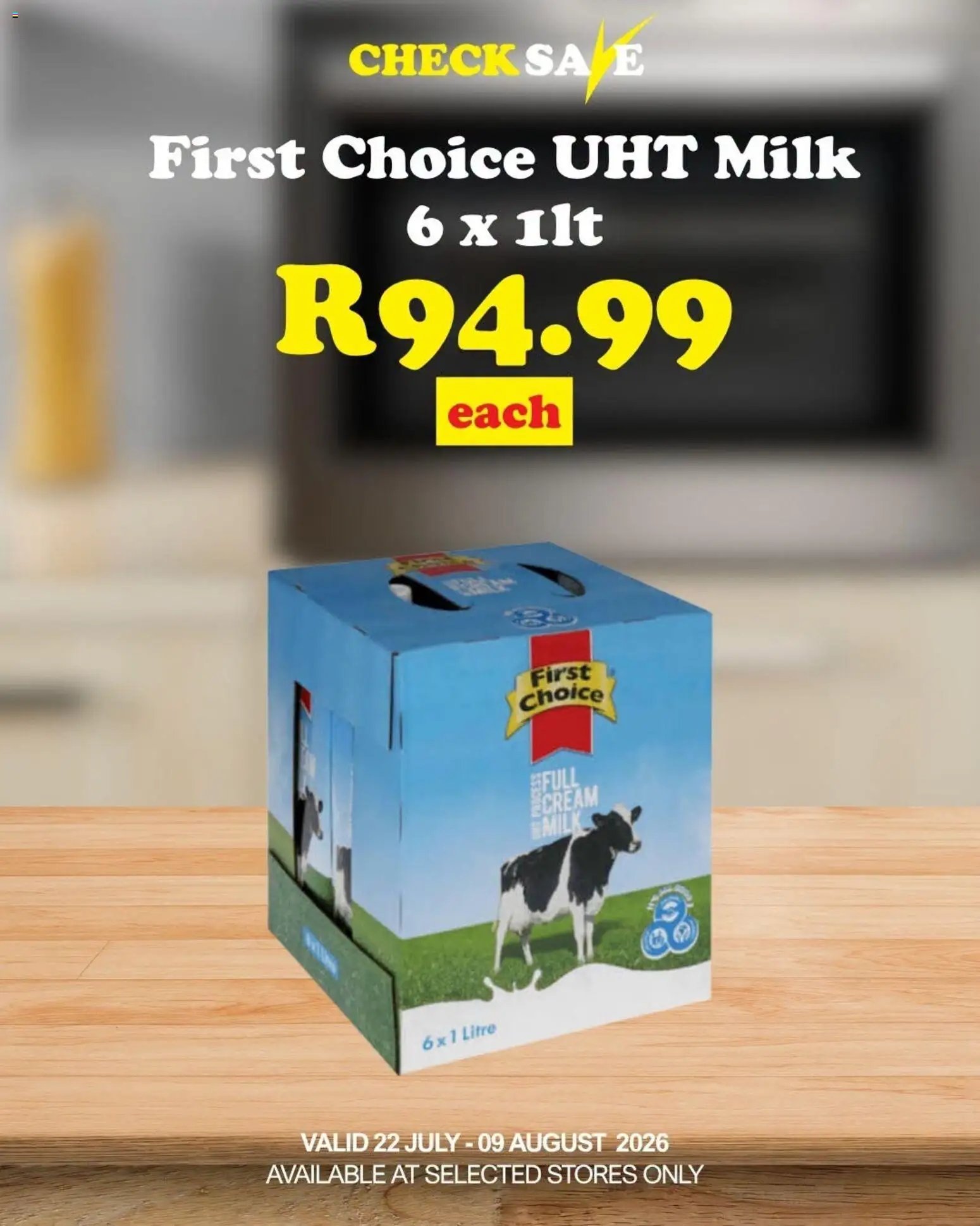 Check Save Grocery essentials