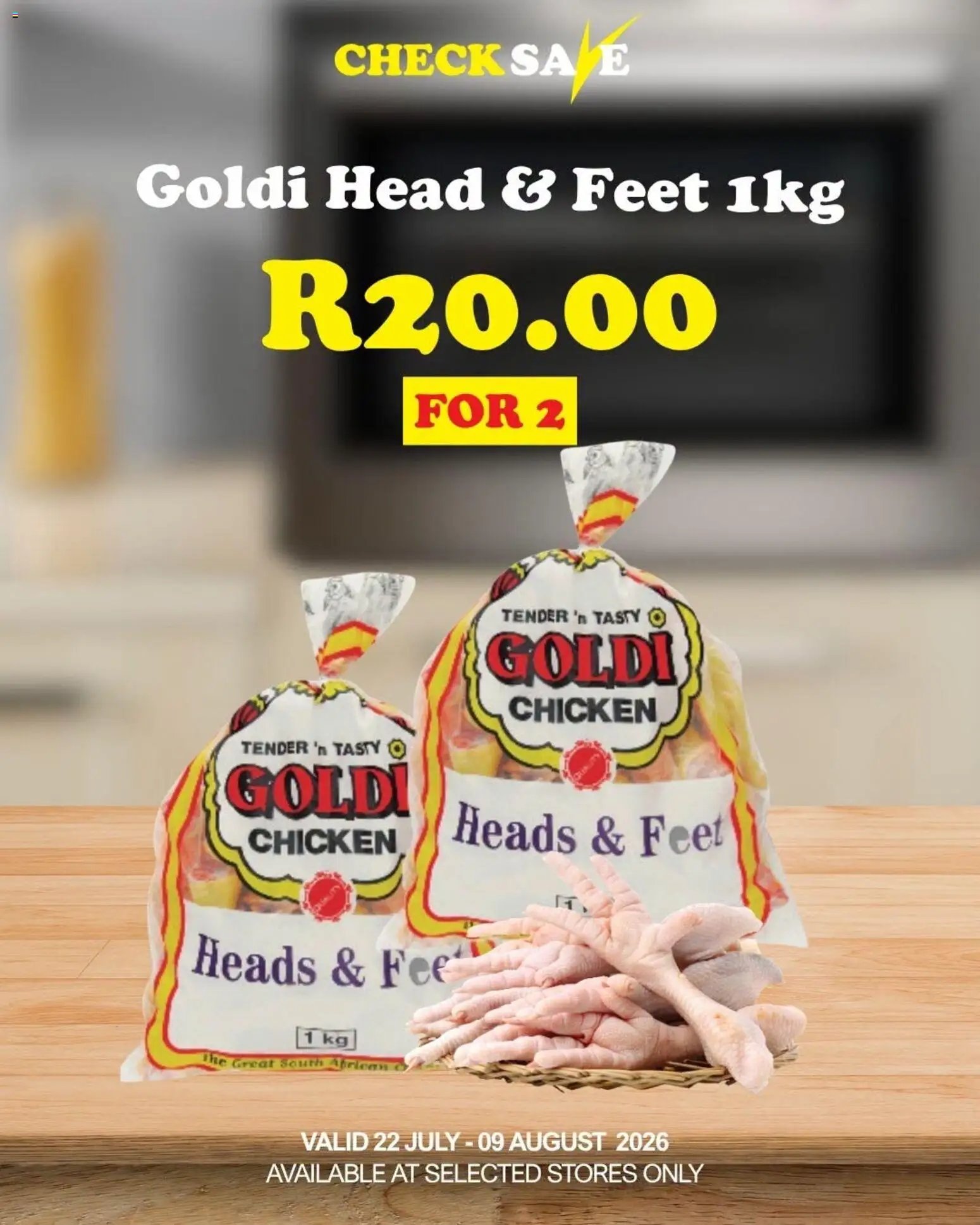 Check Save Grocery essentials