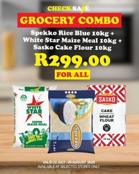 Check Save Grocery essentials