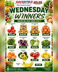 Saverite Wednesday Winners