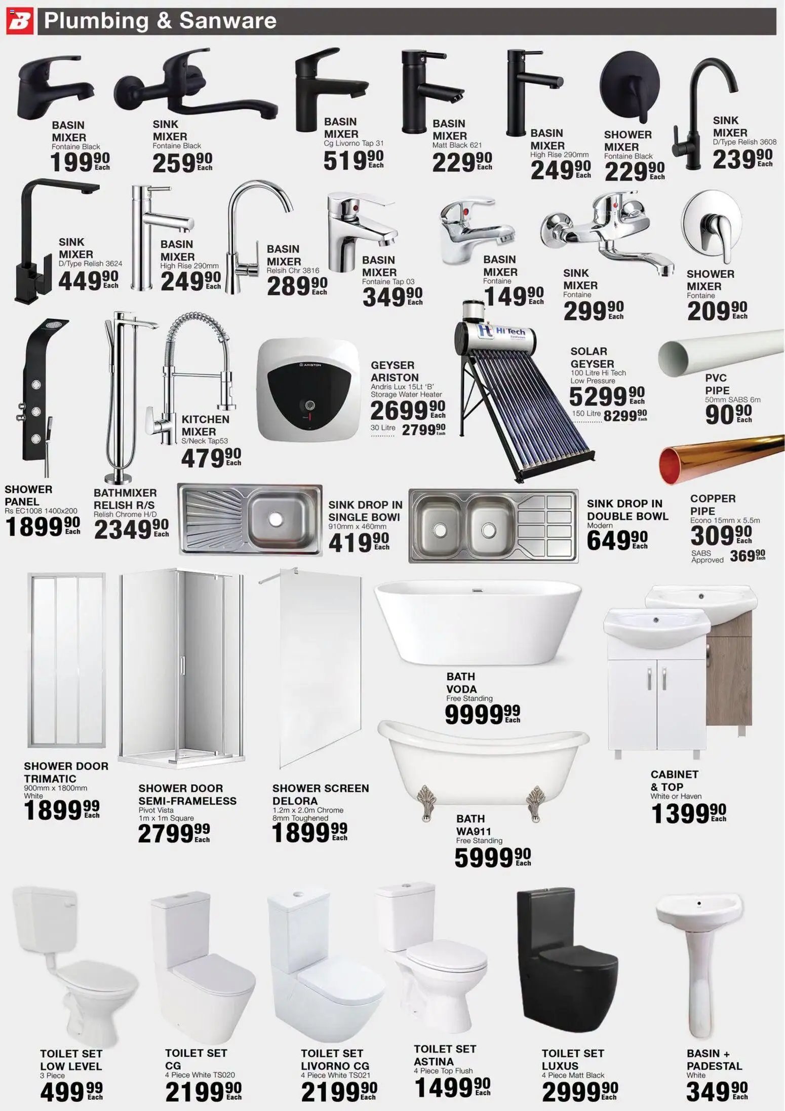 Build It Gauteng - Spring Savings