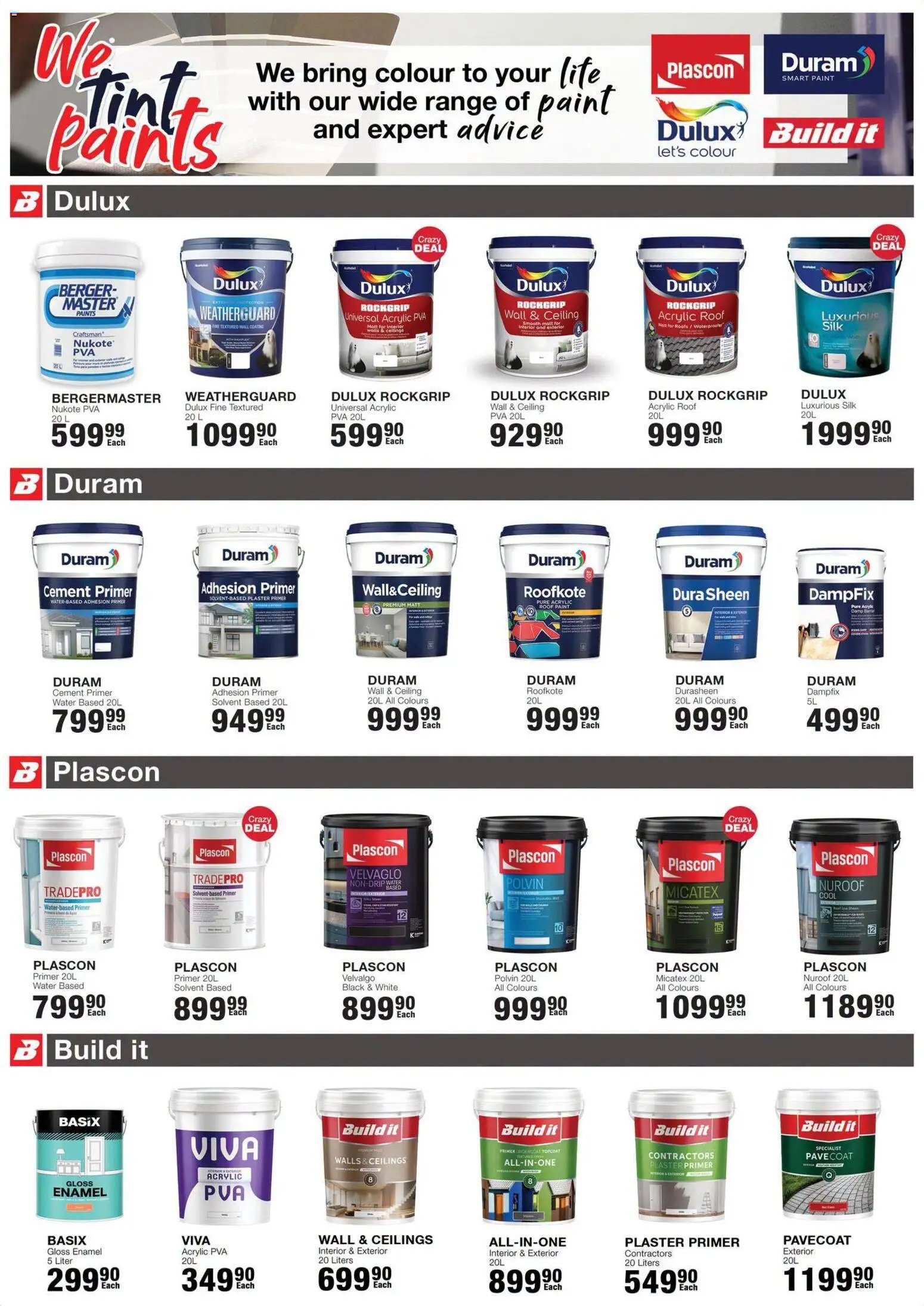 Build It Gauteng - Spring Savings
