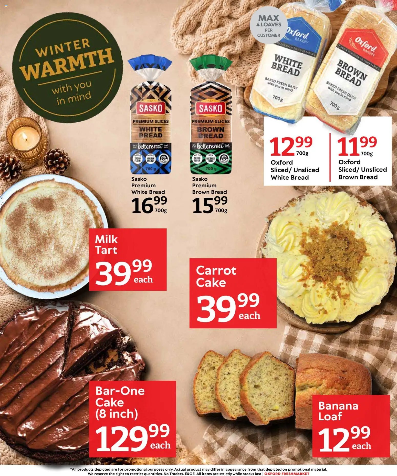 Oxford Freshmarket Specials
