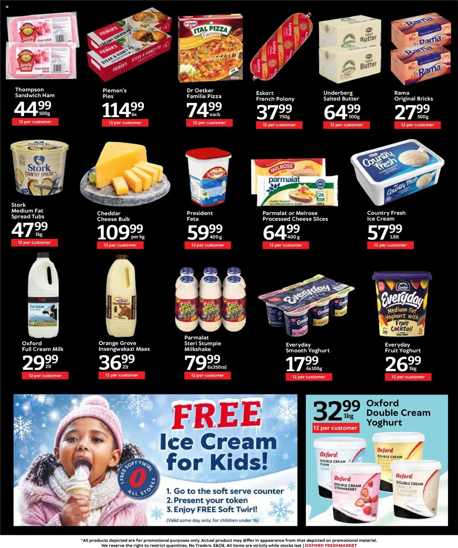 Oxford Freshmarket Specials