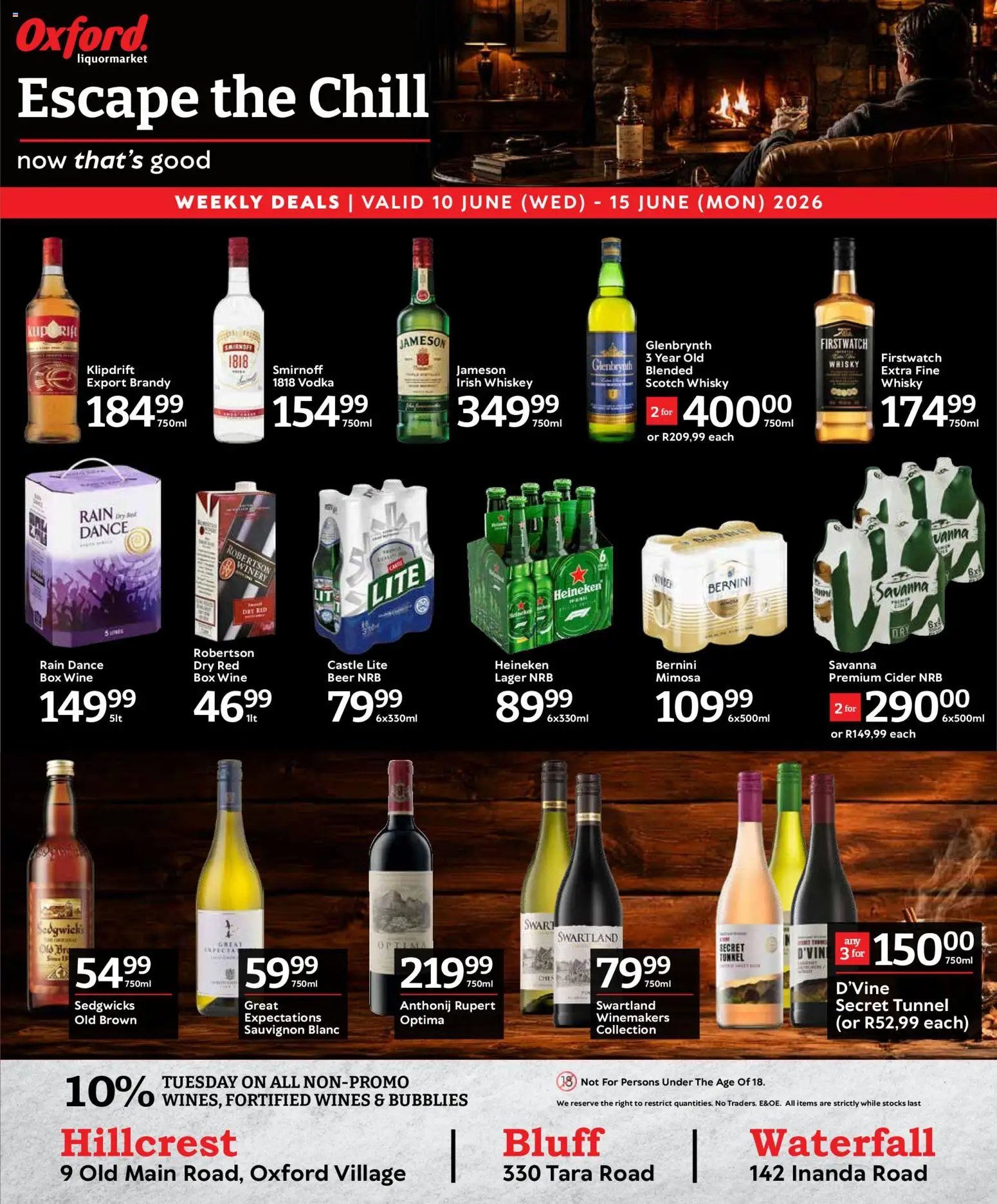 Oxford Freshmarket Specials