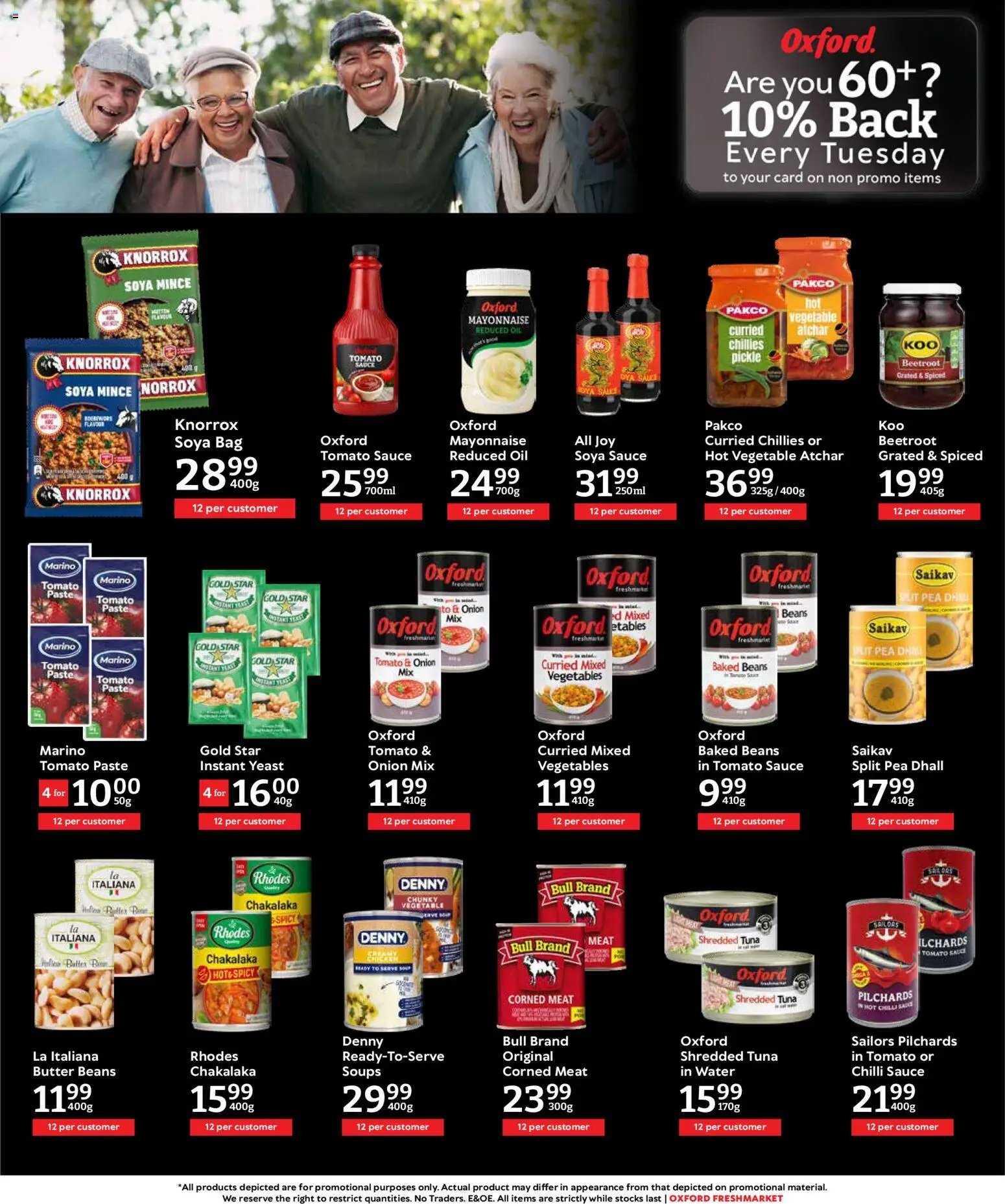 Oxford Freshmarket Specials