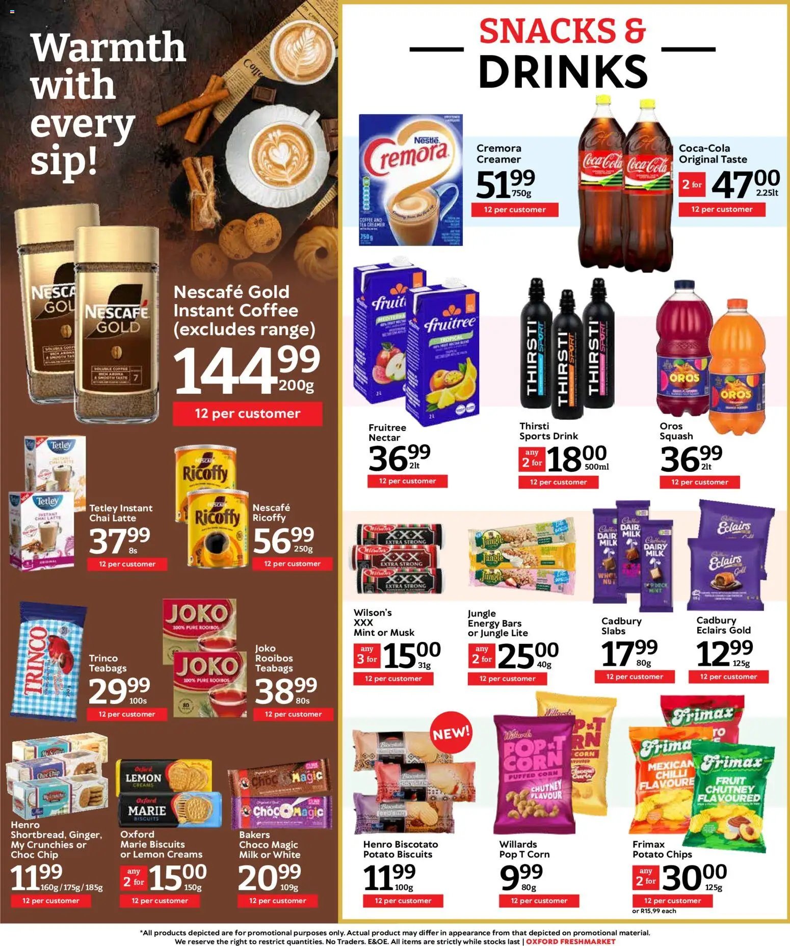 Oxford Freshmarket Specials