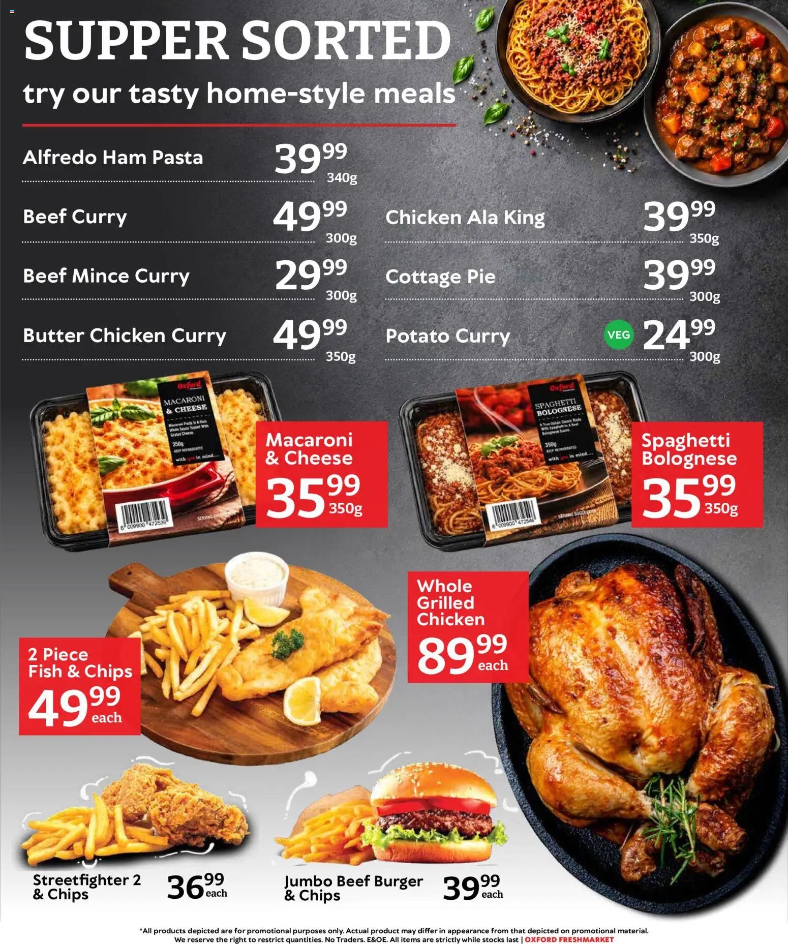Oxford Freshmarket Specials