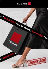 Edgars Black Friday notification