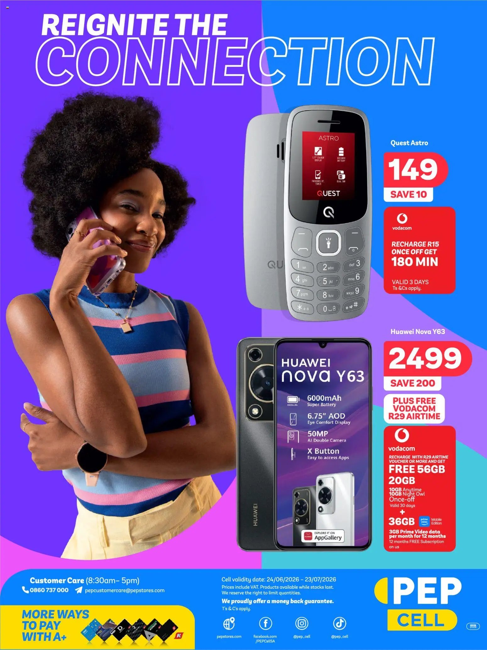 PEP Stores Cell Catalogue