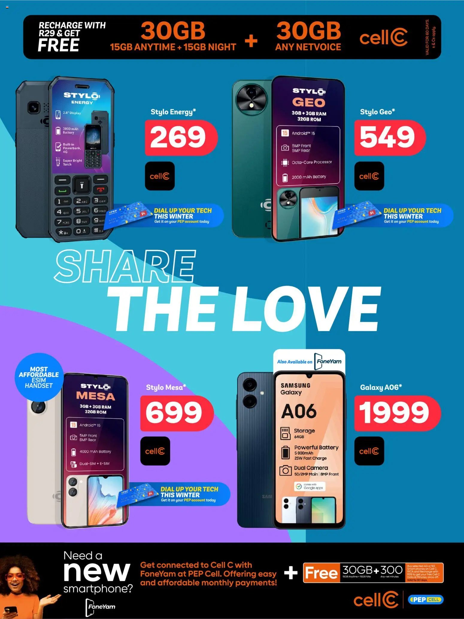 PEP Stores Cell Catalogue