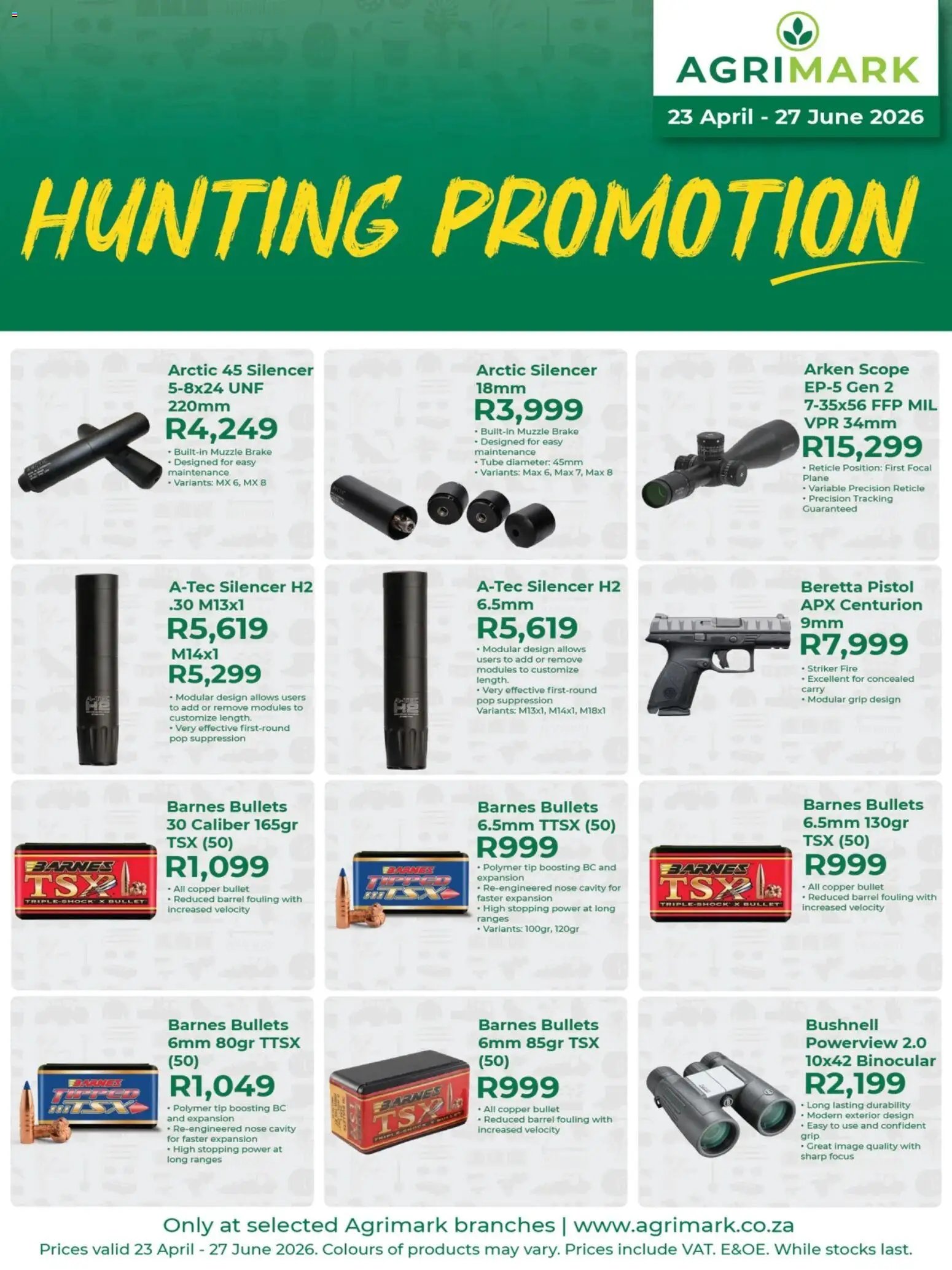 Agrimark Hunting Promotion (2026-04-23 - 2026-06-27) | 1