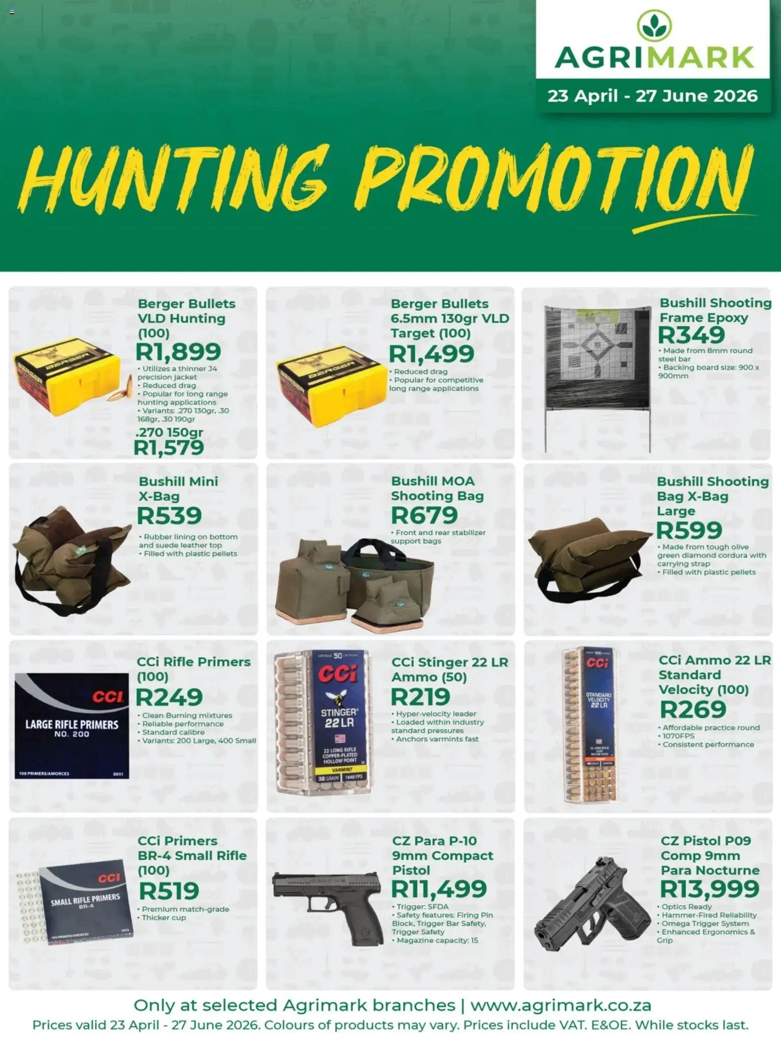 Agrimark Hunting Promotion (2026-04-23 - 2026-06-27) | 2