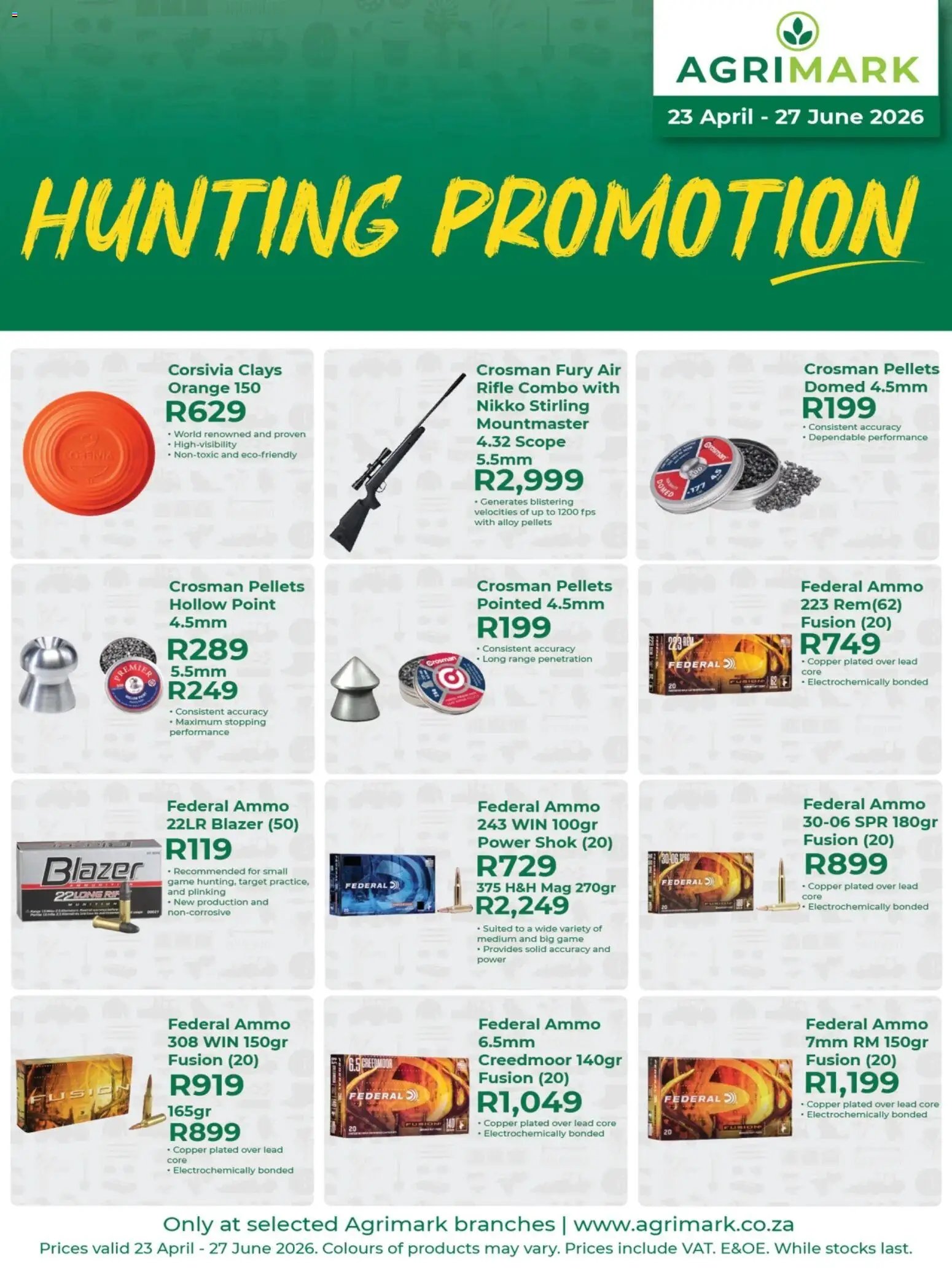 Agrimark Hunting Promotion (2026-04-23 - 2026-06-27) | 3