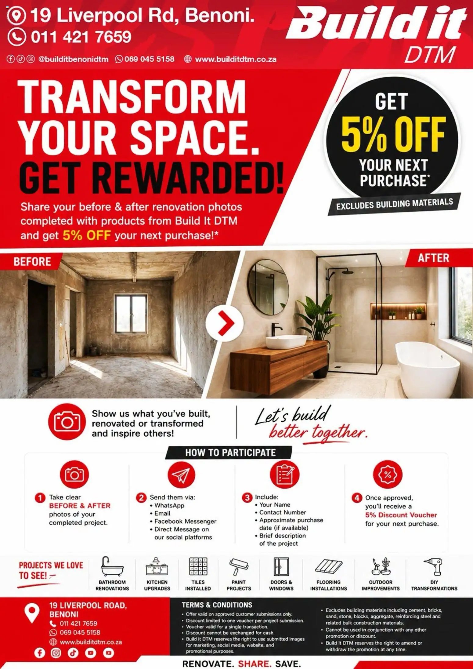 Build It Tansform your space