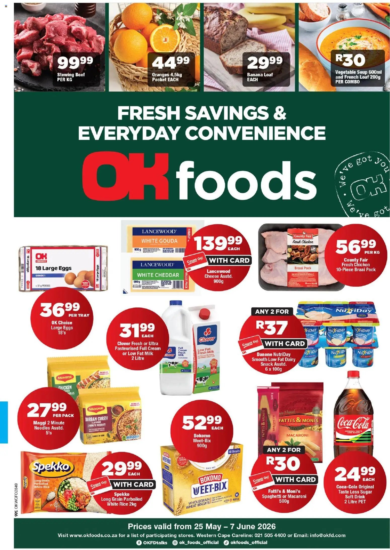 OK Foods - Western Cape - Specials