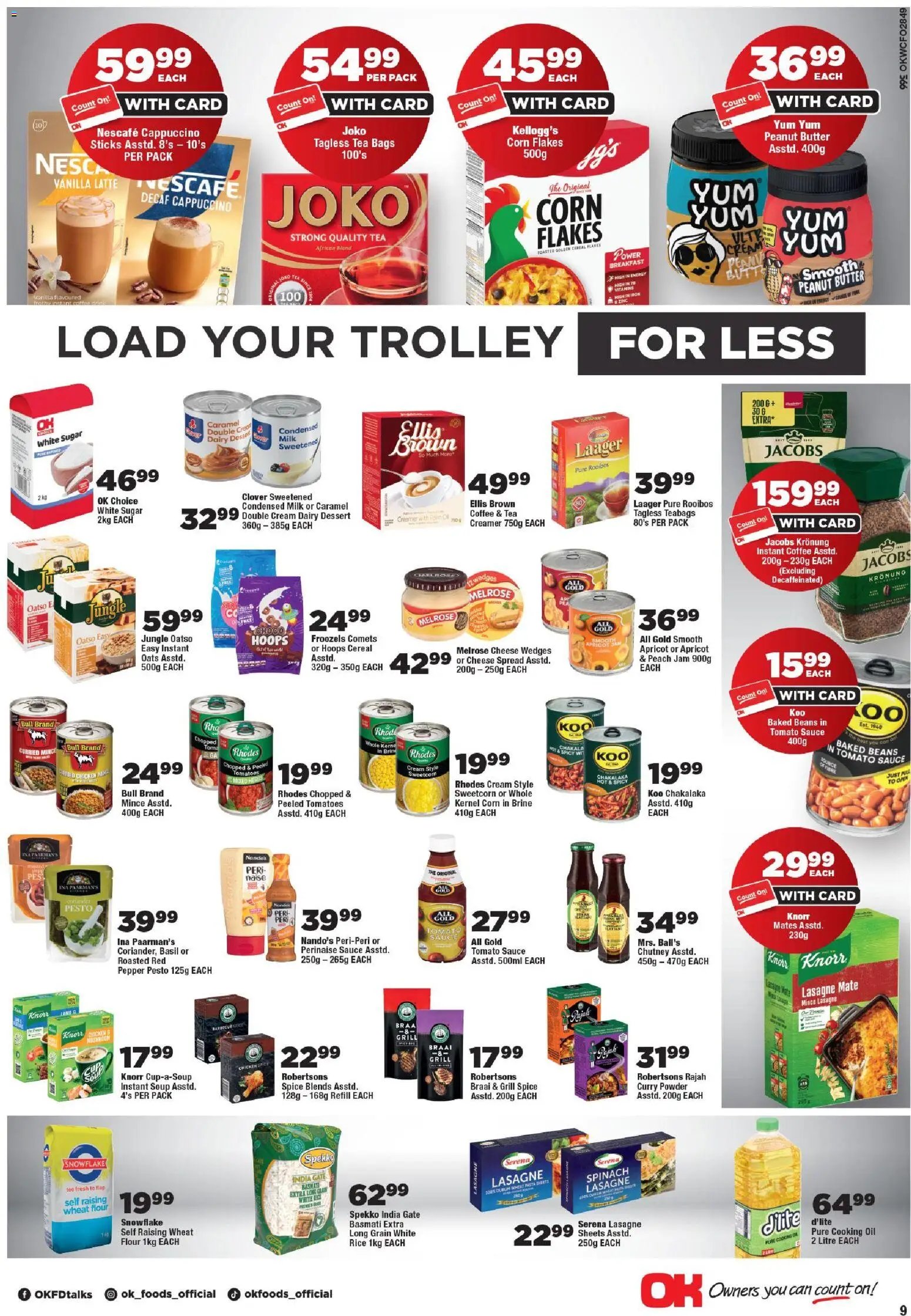 OK Foods - Western Cape - Specials