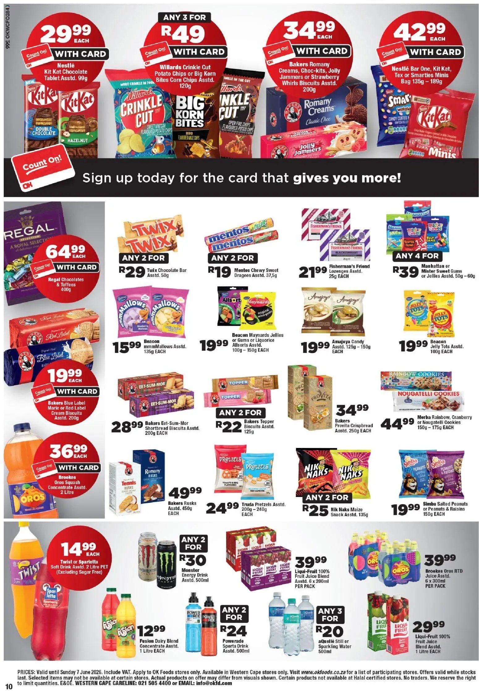 OK Foods - Western Cape - Specials